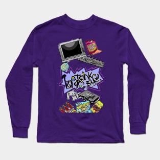 Latchkey Kid , 90s Edition Long Sleeve T-Shirt